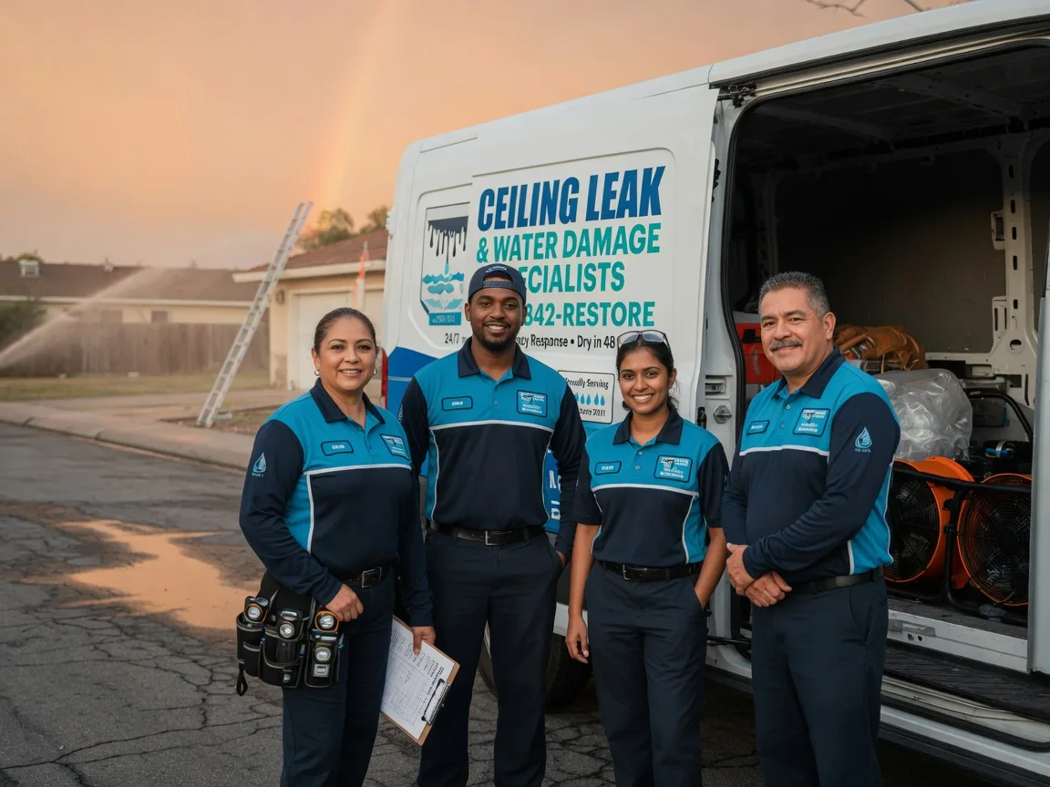Ceiling Leak Cleanup company in Wray, GA